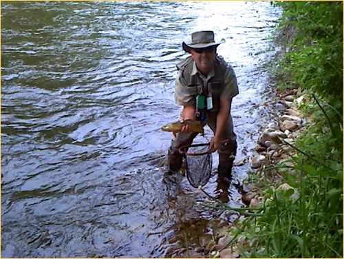 Bitterroot River Fisherman